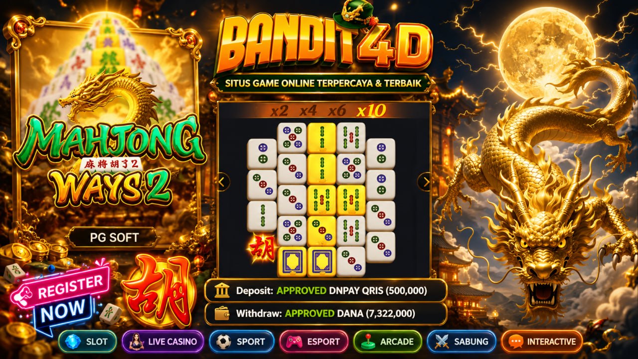 🔥SELAMAT KEPADA MEMBER BANDIT4D🔥
DEPOSIT : RP 500.000
WITHDRAW : RP 7.322.000
LI