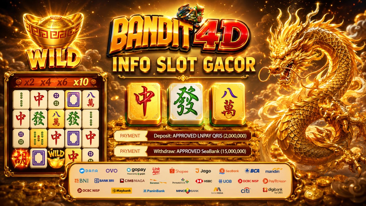 🔥SELAMAT KEPADA MEMBER BANDIT4D🔥
DEPOSIT : RP 2.000.000
WITHDRAW : RP 15.000.000
