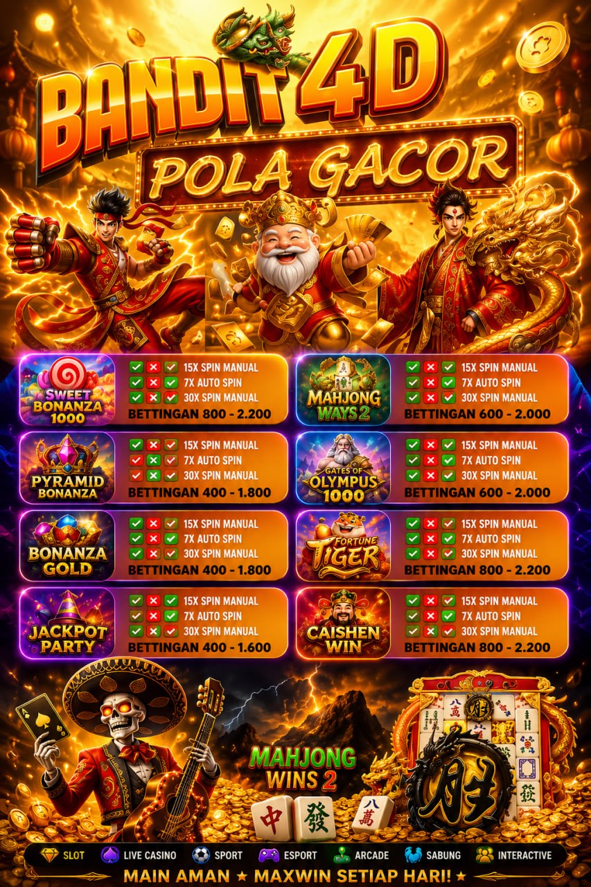 UPDATE RTP TERBARU HARI INI 
LINK DAFTAR & LGOIN :https://rdrnwl.net/bandit4d