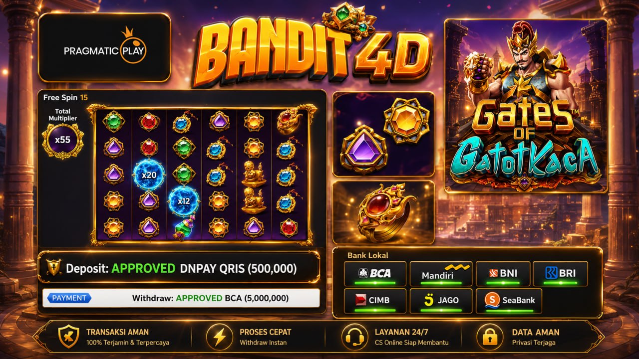 🔥SELAMAT KEPADA MEMBER BANDIT4D🔥
DEPOSIT : RP 500.000
WITHDRAW : RP 5.000.000
LI