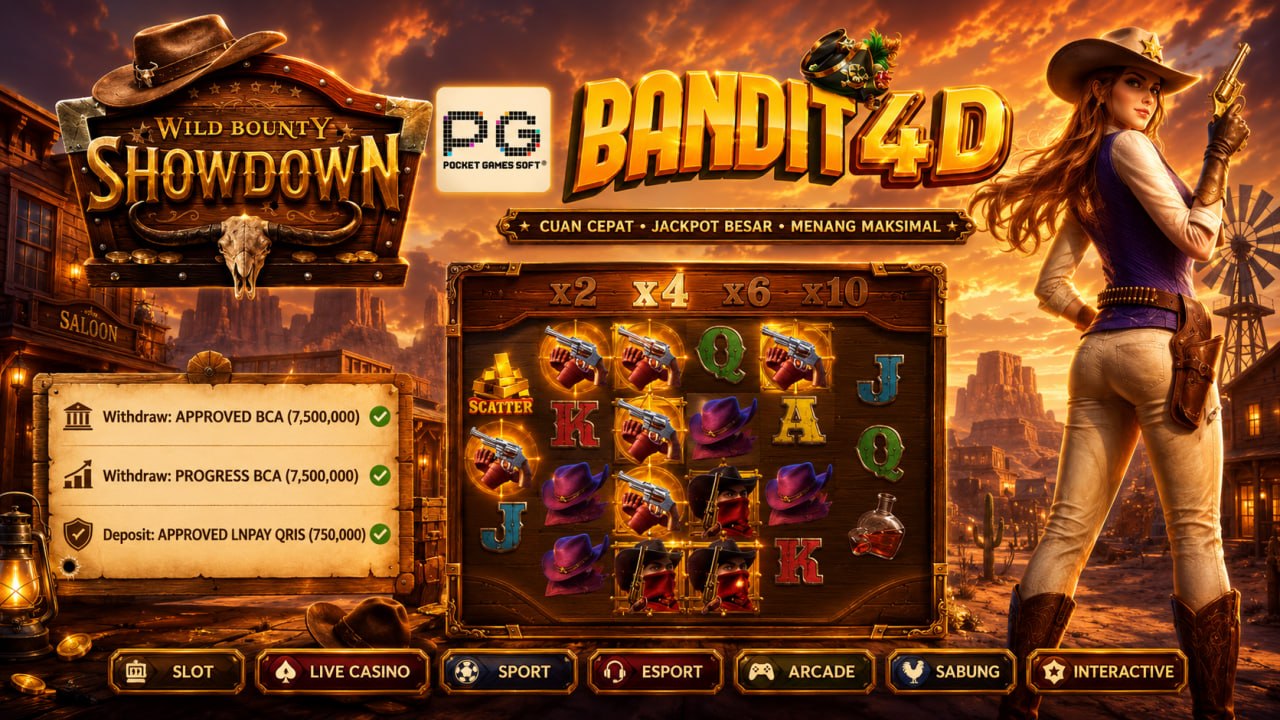 🔥SELAMAT KEPADA MEMBER BANDIT4D🔥
DEPOSIT : RP 750.000
WITHDRAW : RP 7.500.000
LI