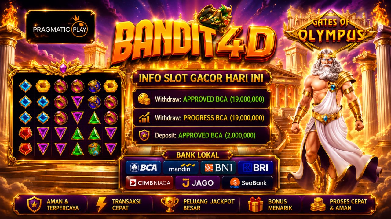 🔥SELAMAT KEPADA MEMBER BANDIT4D🔥
DEPOSIT : RP 2.000.000
WITHDRAW : RP 19.000.000